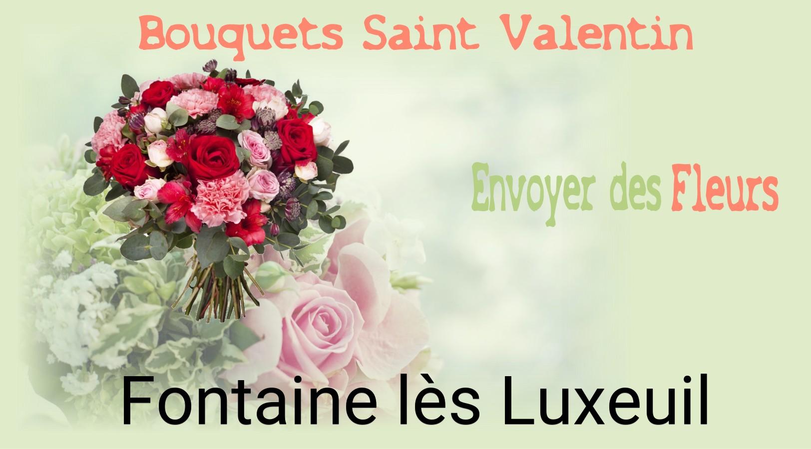 Roses de Saint-Valentin livrées à Fontaine-lès-Luxeuil